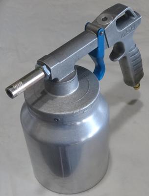 Pistolet de sablage avec godet 0.7L alu buse 6mm/65mm